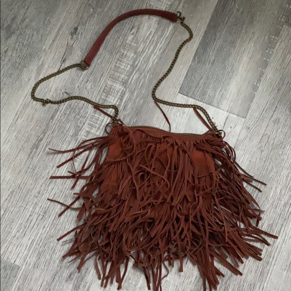 Boho Cross Body Bag w/ fringes